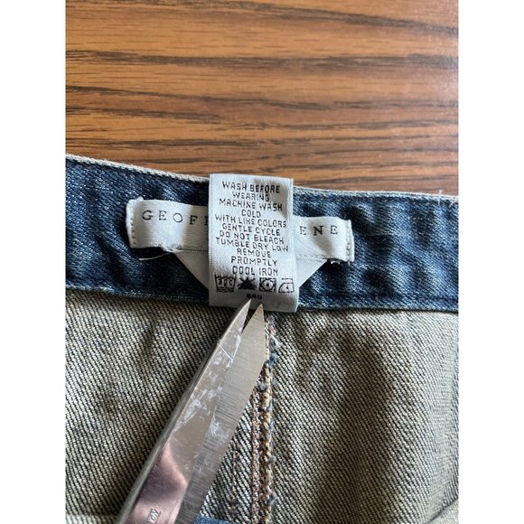 Geoffrey Beene stretch denim skirt size 12 NWT - Picture 5 of 5